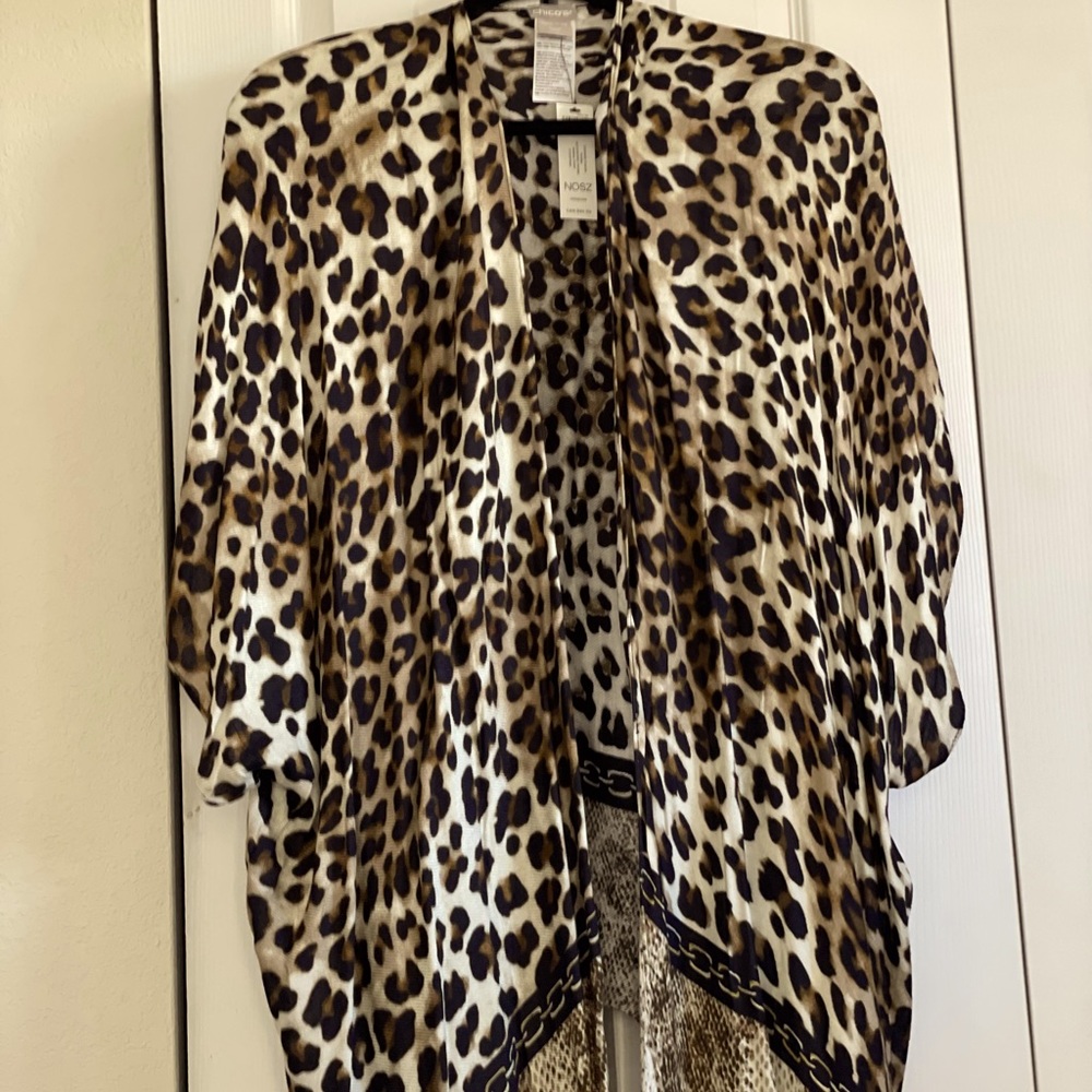 Silky sheer cover-up